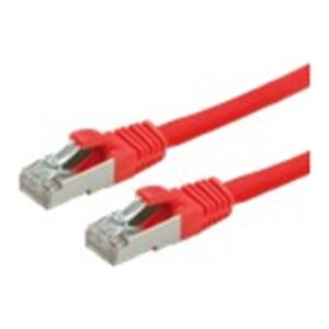 CORDON CAT6 S/FTP LSOH 1M ROUGE